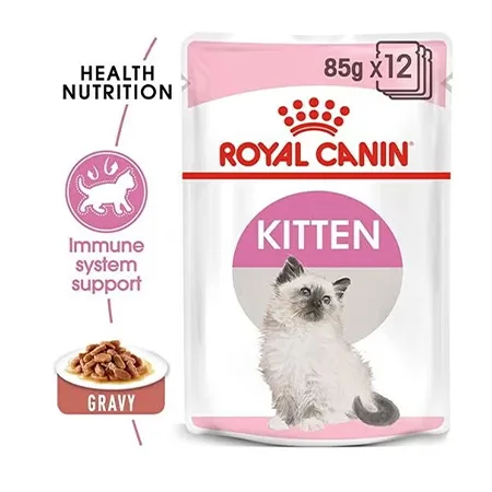 Royal Canin Feline Health Nutrition Kitten Gravy Flavor - 85G — photo 2
