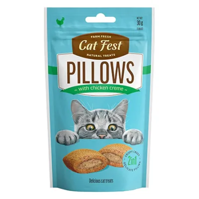 Cat Fest Cat Treats Food Pillows Chicken Cream 30G