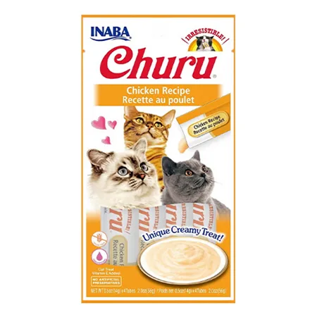 Inaba Churu Cat Treats Food Chicken 56G — photo 1