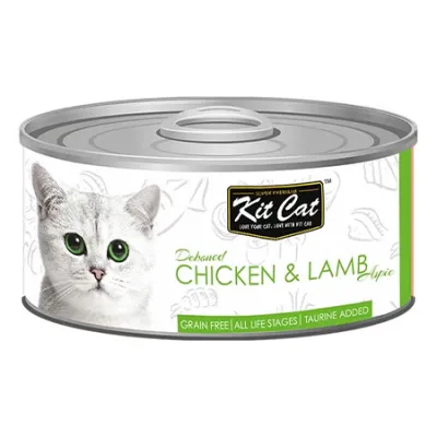 Kit Cat Cat Wet Food Chicken & Lamb 80G