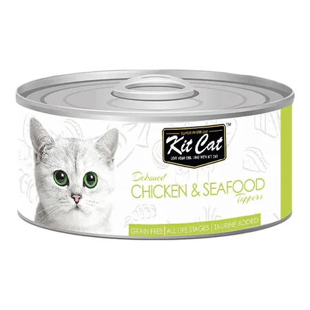 Kit Cat Chicken & Seafood Flavor - 80G — photo 1