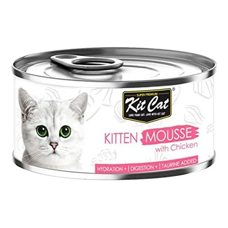 Kit Cat Cat Wet Food Mousse Chicken 80G — photo 1