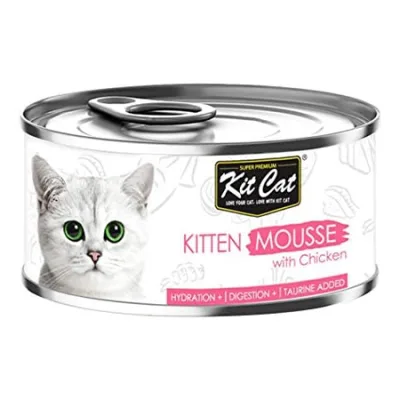 Kit Cat Mousse Chicken Flavor - 80G