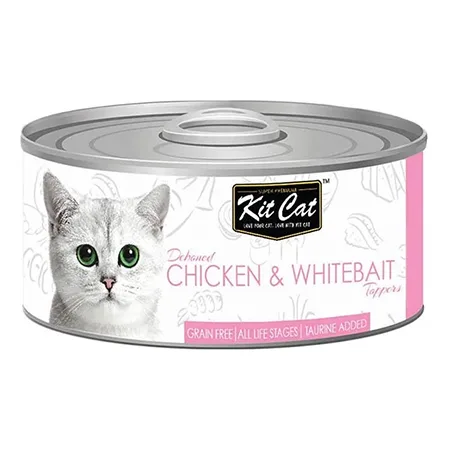 Kit Cat Toppers Chicken & Whitebait Flavor - 80G — photo 1