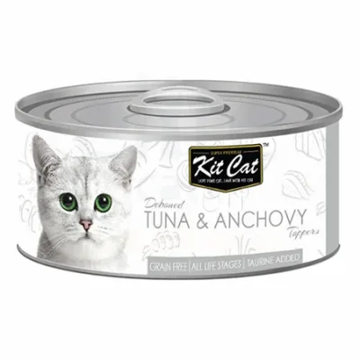 Kit Cat Cat Wet Food Tuna & Anchovy 80G