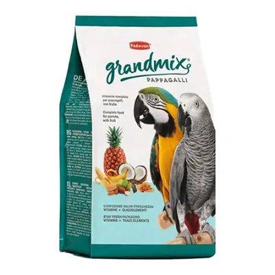 Padovan Bird Dry Food Grandmix Pappagalli Seeds 2Kg