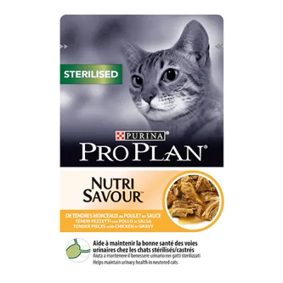 Pro Plan Cat Wet Food Sterilised Chicken 85G