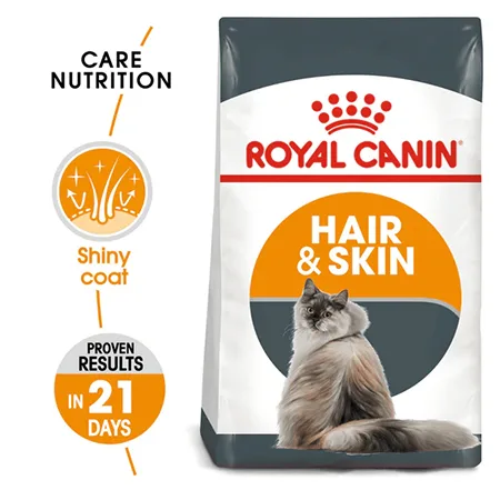 Royal Canin Adult Cat Dry Food Feline Care Nutrition Hair & Skin Poultry 2Kg — photo 2
