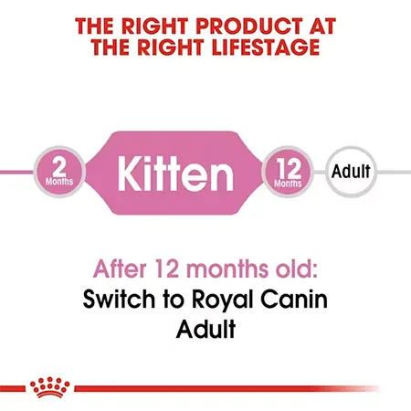 Royal Canin Kitten Cat Dry Food Feline Health Nutrition Poultry 2Kg — photo 4