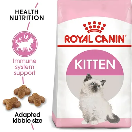 Royal Canin Kitten Cat Dry Food Feline Health Nutrition Poultry 400G — photo 2
