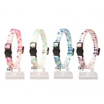 Duvo Adult Cat Collars Accessories Mixed Colors Candy Nylon 20-30Cm