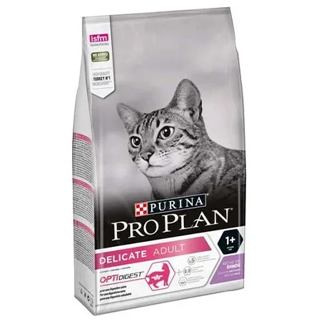 Pro Plan Adult Cat Dry Food Delicate Turkey 1.5Kg — photo 1