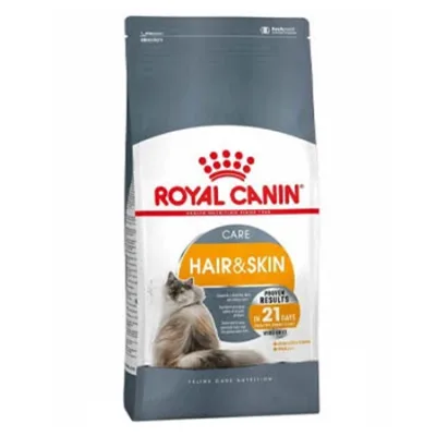 Royal Canin Adult Cat Dry Food Feline Care Nutrition Hair & Skin Poultry 400G