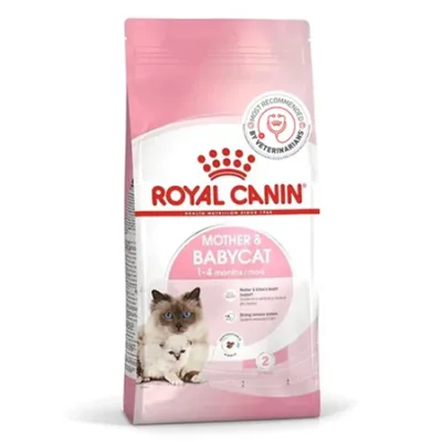 Royal Canin Kitten Cat Dry Food Feline Health Nutrition Mother & Babycat Poultry 2Kg