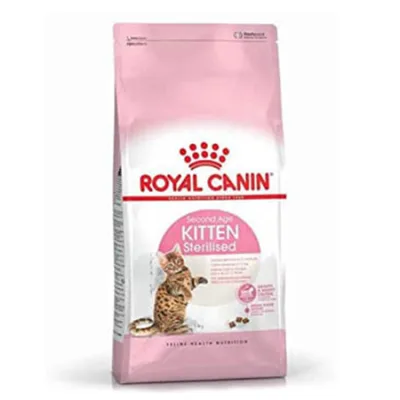 Royal Canin Kitten Cat Dry Food Feline Health Nutrition Sterilised Poultry 2Kg