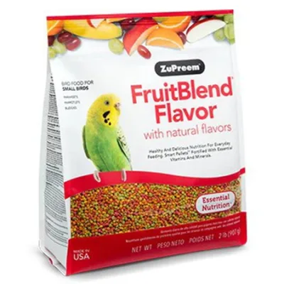 Zupreem Small Bird Dry Food Fruitblend Fruit 0.91Kg (2 Lb)