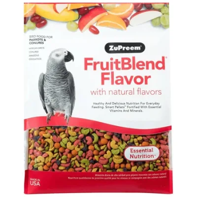 Zupreem Medium & Large Bird Dry Food Fruitblend Fruit Flavor 907G