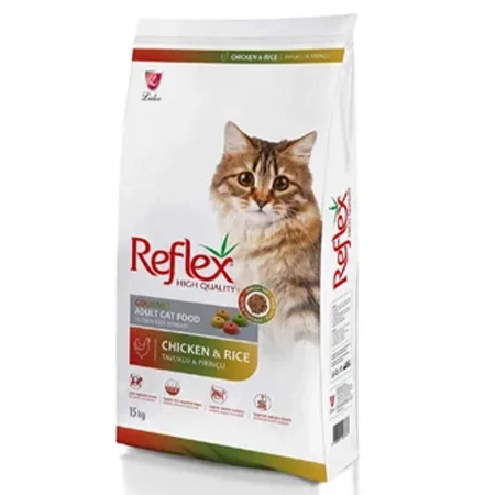 Reflex Adult Cat Dry Food High Quality Gourmet Gourmet Chicken & Rice 15Kg — photo 1