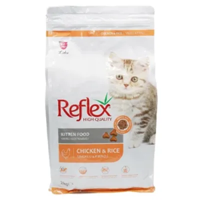 Reflex Kitten Cat Dry Food High Quality Chicken 2Kg