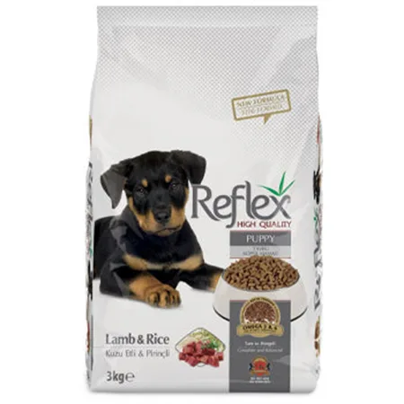 Reflex Puppy Dog Dry Food High Quality Lamb & Rice 3Kg — photo 1