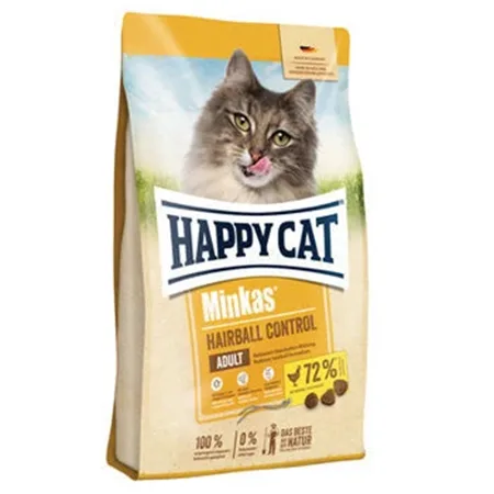 Happy Cat Cat Dry Food Minkas Hairball Control Chicken 1.5Kg — photo 1