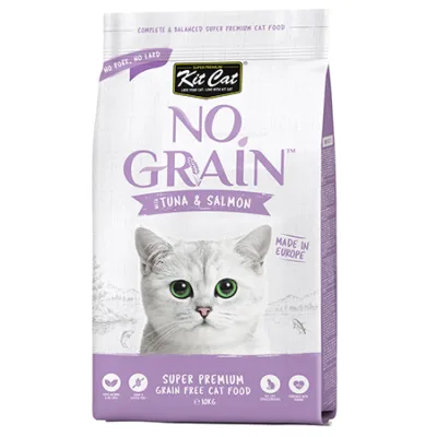 Kit Cat Cat Dry Food No Grain Super Premium Grain Free Tuna & Salmon 1Kg