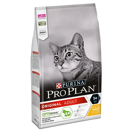 Pro Plan Adult Cat Dry Food Original Chicken 1.5Kg — photo 1