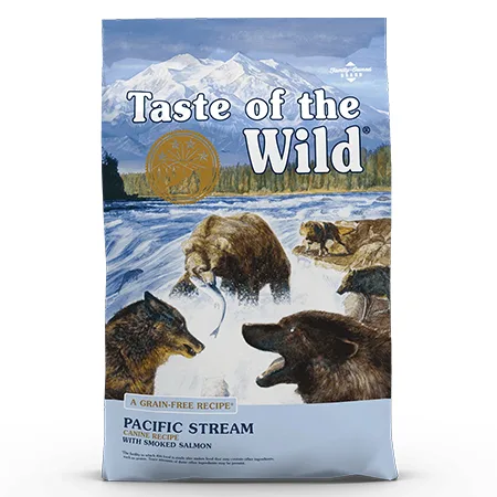 Taste Of The Wild Adult Dog Dry Food Pacific Stream Canine Recipe Smoked Salmon 2.27Kg (5 Lbs) — photo 1