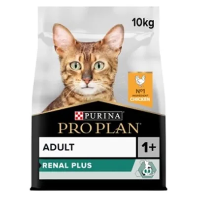 Pro Plan Adult Cat Dry Food Renal Plus Everyday Chicken 10Kg