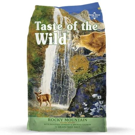 Taste Of The Wild Adult Cat Dry Food Rocky Mountain Feline Recipe Roasted Venison 2.27Kg (5 Lbs) — photo 1