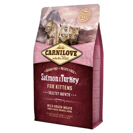 Carnilove Kitten Cat Dry Food Salmon & Turkey Salmon & Turkey 2Kg — photo 1
