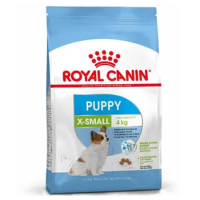 Royal Canin X-Small Puppy Dog Dry Food Size Health Nutrition Poultry 1.5Kg