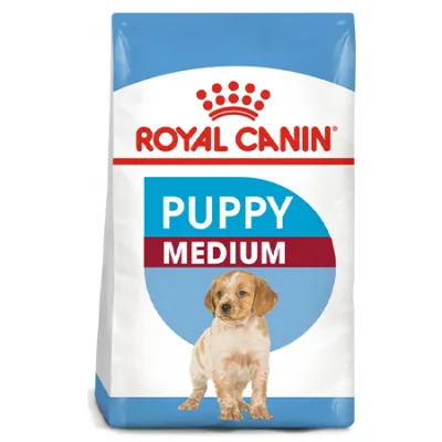 Royal Canin Medium Puppy Dog Dry Food Size Health Nutrition Poultry 1Kg