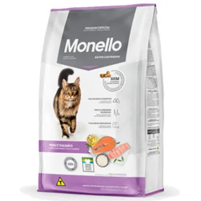 Monello Adult Cat Dry Food Sterilized Turkey & Salmon 1Kg