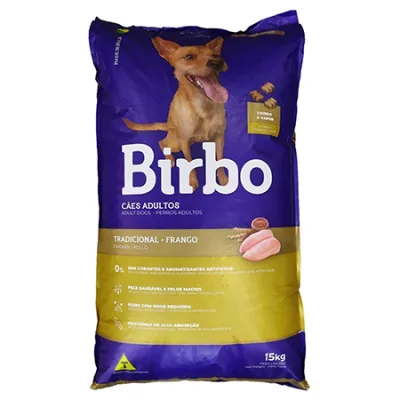 Birbo Adult Dog Dry Food Traditional Chicken 15Kg