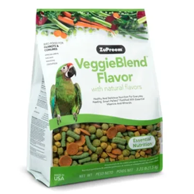 Zupreem Medium & Large Bird Dry Food Veggieblend Vegetable 1.47Kg