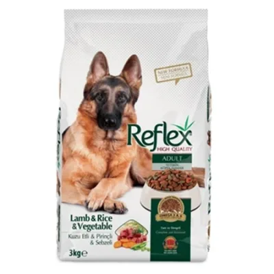 Reflex Adult Dog Dry Food Lamb, Rice & Vegetable 15Kg