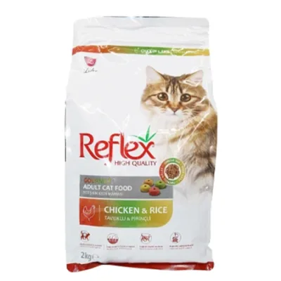 Reflex Adult Cat Dry Food Gourmet Chicken & Rice 2Kg