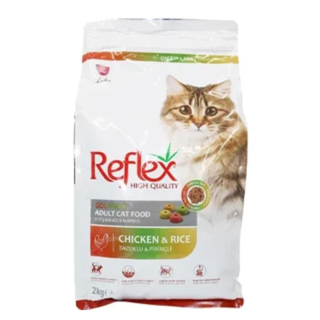 Reflex Adult Cat Dry Food Gourmet Chicken & Rice 2Kg — photo 1