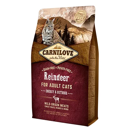 Carnilove Adult Cat Dry Food Reindeer 2Kg — photo 1