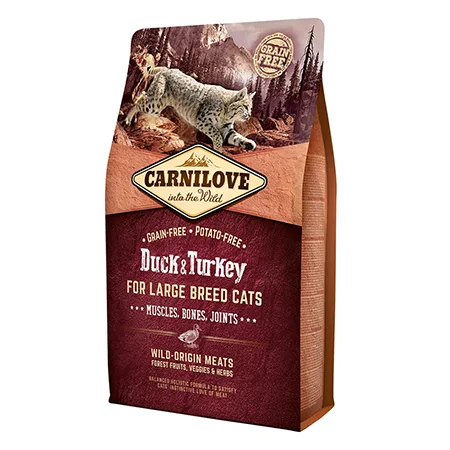 Carnilove Large Adult Cat Dry Food Duck & Turkey 2Kg — photo 1