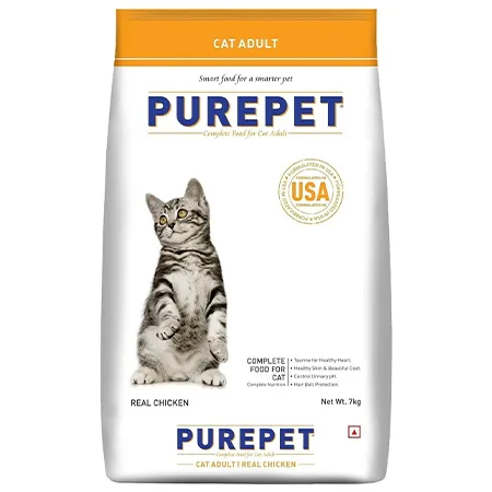 Purepet Adult Cat Dry Food Chicken 7Kg — photo 1