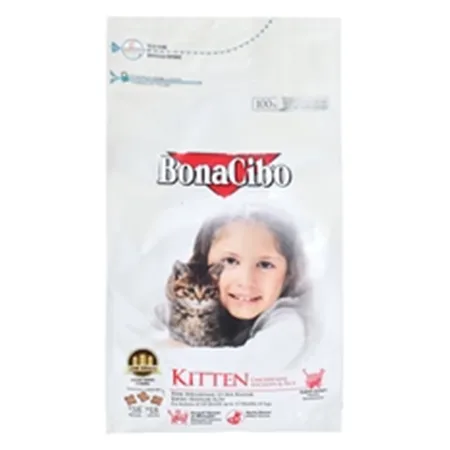 Bonacibo Kitten Cat Dry Food Chicken, Anchovy & Rice 1.5Kg — photo 1
