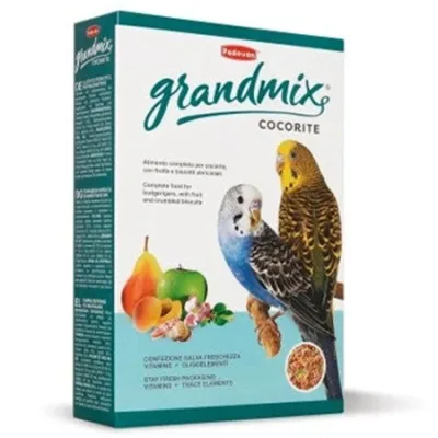 Padovan Grandmix Small Bird Mix Seeds Food Cocorite Seeds 1Kg
