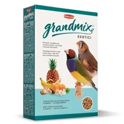 Padovan Grandmix Small Bird Mix Seeds Food Esotici Seeds 1Kg