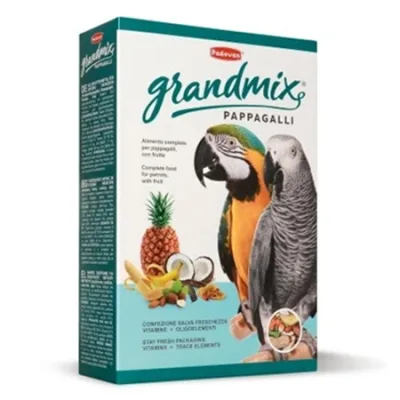Padovan Grandmix Bird Mix Seeds Food Pappagalli Seeds 600G