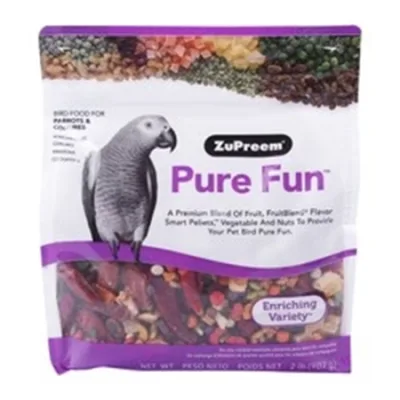 Zupreem Bird Mix Seeds Food Pure Fun Fruit & Seeds 2Lbs (0.91Kg)