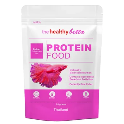 Horizone Aura Fish Pellets Food Betta Food High Protein — 25G