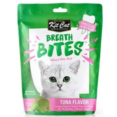 Kit Cat Cat Treats Food Breath Bites Tuna 60G
