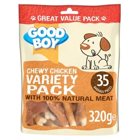 Good Boy Armitage Dog Treats Food Chicken Variety Value Pack Chicken Assorted 320G — photo 1